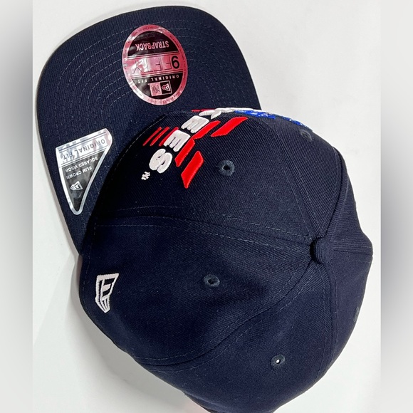 YANKEES 🔥🔥 NEW ERA 9FIFTY Slim Crown Navy World Series Strapback Hat $34… - Picture 5 of 15
